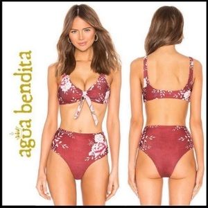 Aqua Bendita Alicia Reversible Bikini Bottom